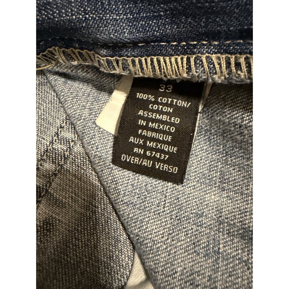Ralph Lauren Polo Jeans Stratford Jean Men 33 x 30 Wide Leg Baggy Y2K Grunge 90s - Picture 9 of 16